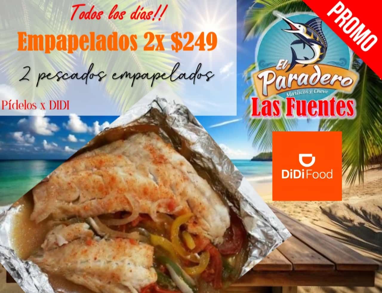 Combo 2 Pescados Empapelados ¡Precio Especial!