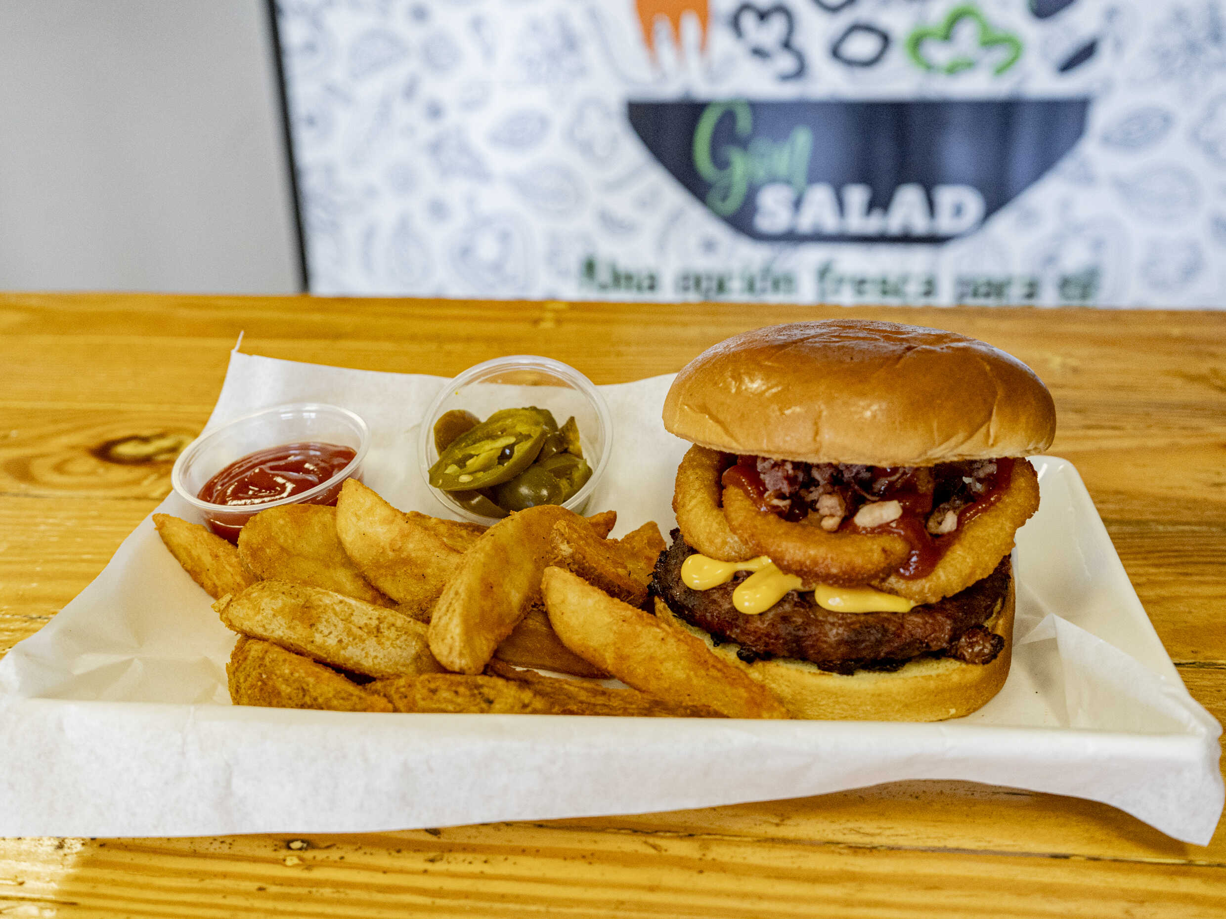 Hamburguesa Vaquera (Solo Hamburguesa)