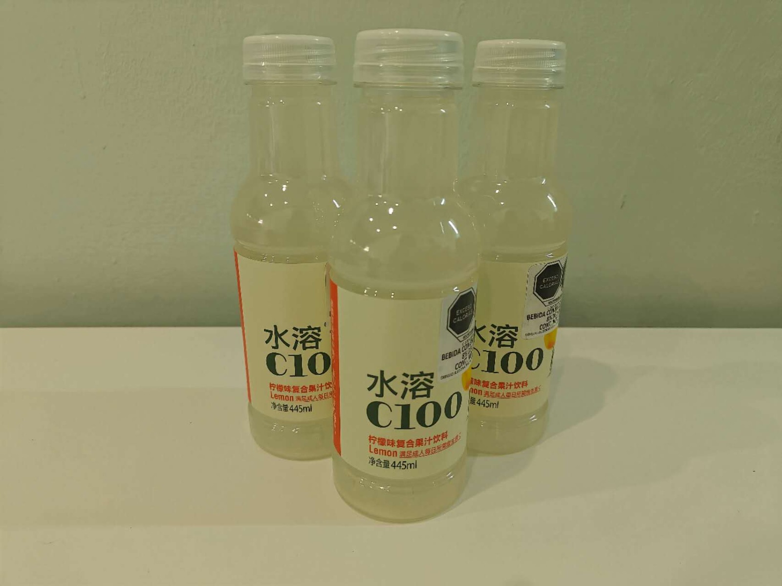 Jugo de Limón con Manzana