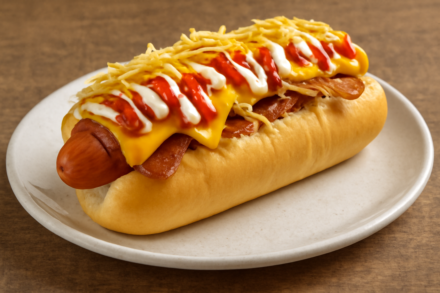 2 Perros + 2 Papas + 2 Gaseosas 250 ml.