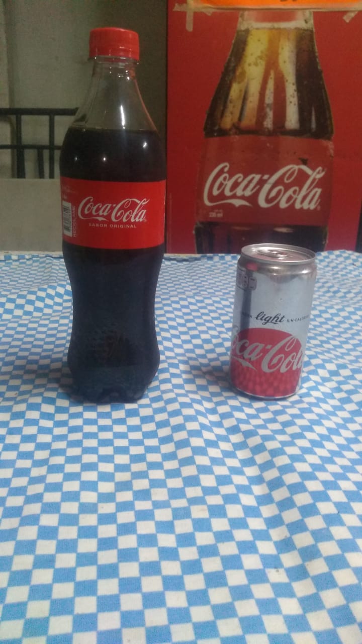 Coca Cola de 600 ml.