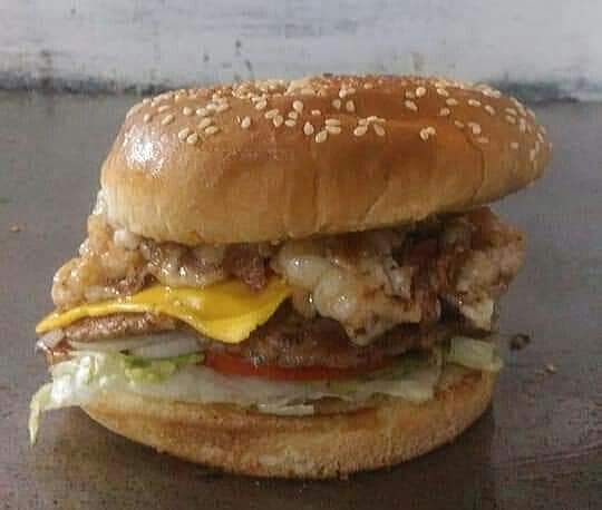 Hamburguesa Mar y Tierra