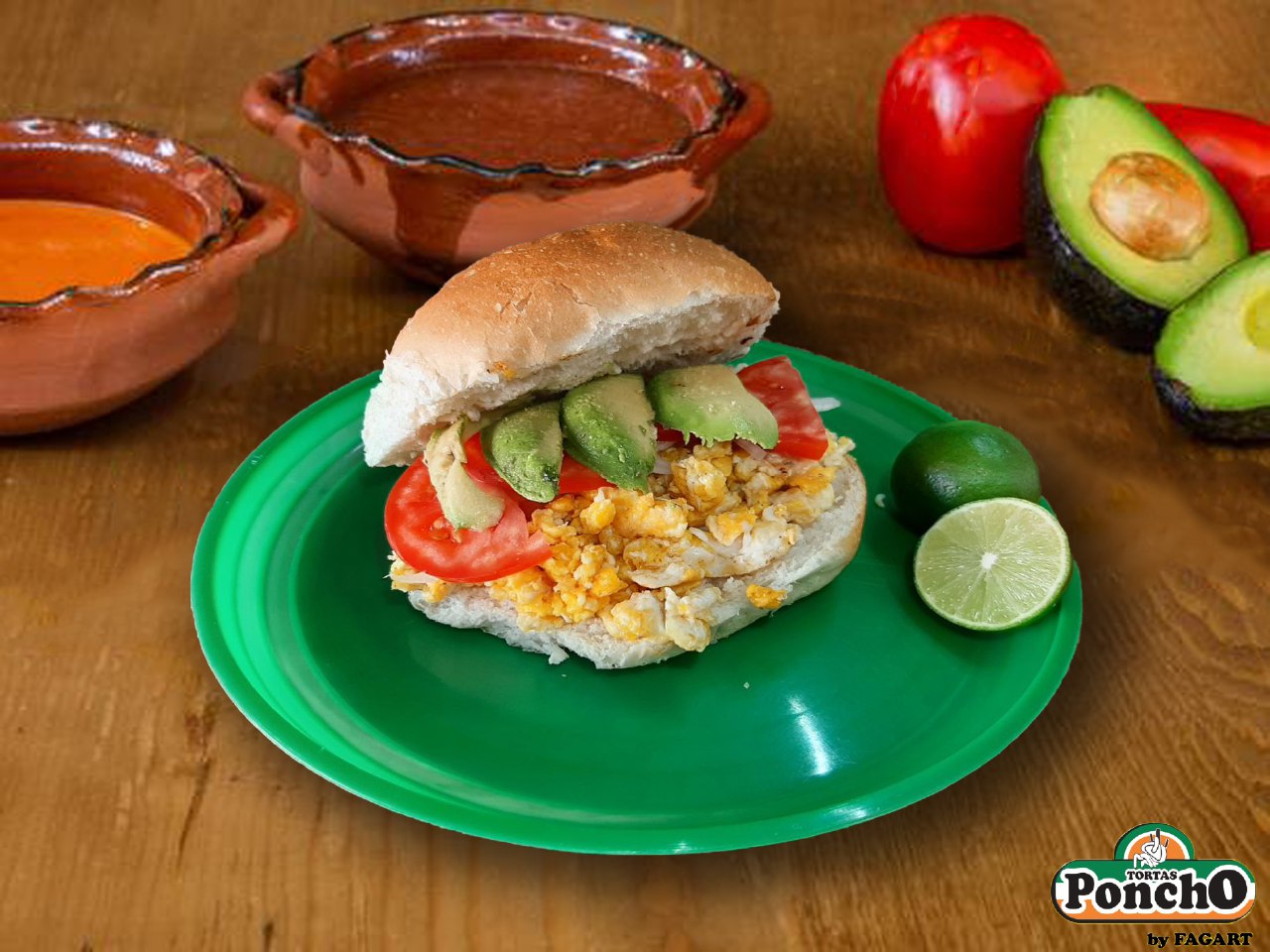 Torta De Huevo Con Jamón
