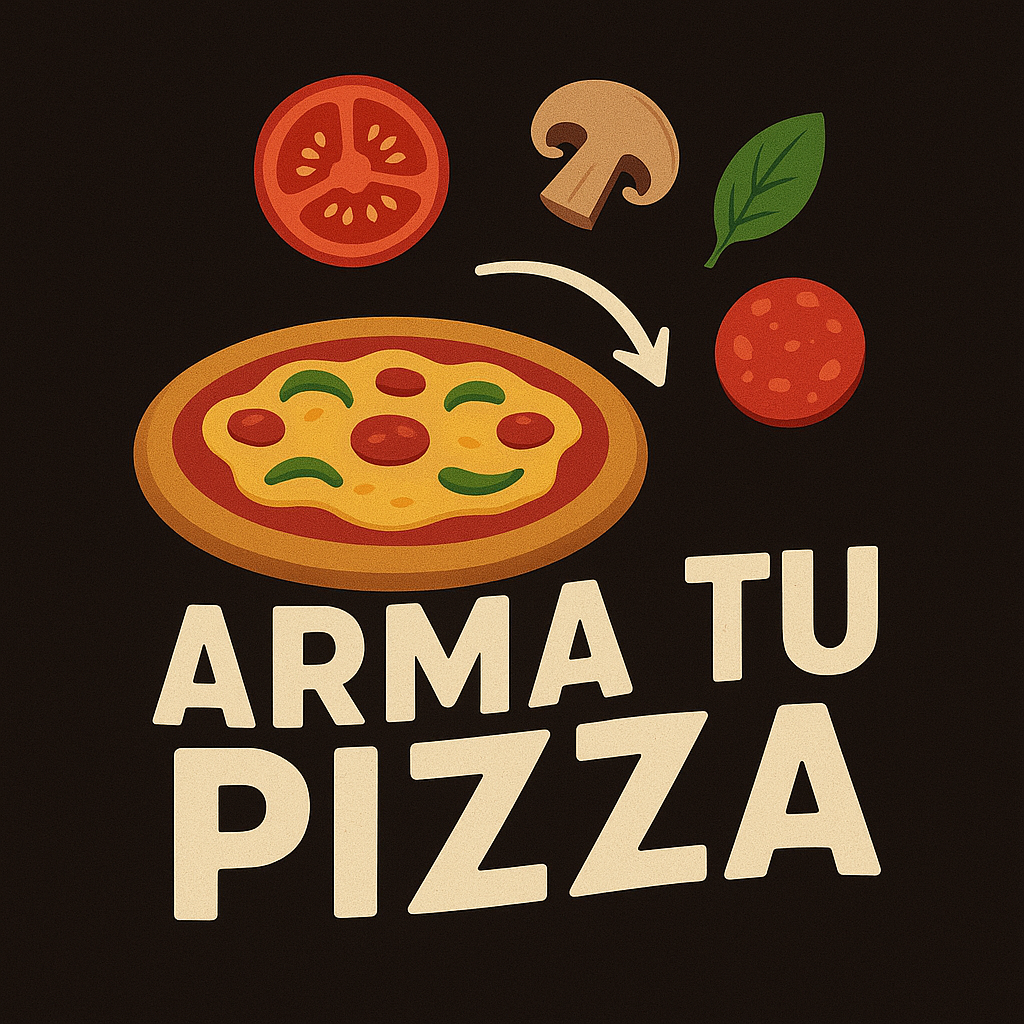 Arma tu pizza mediana