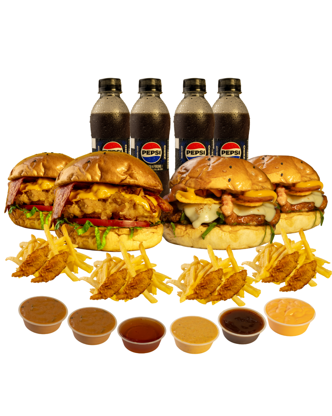 Combo Piriburger Mixto Familiar