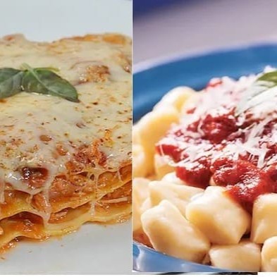 Suculento Combo Mix de Lasanha e Nhoque, cada um com um sabor que você pode escolher, da nossa categoria Promoção. Experimente a união perfeita da tradicional Lasanha, com suas camadas generosamente recheadas, e o Nhoque, macio e delicioso, feito à mão com todo o cuidado. Uma combinação irresistível que vai agradar os paladares mais exigentes. Aproveite essa oferta exclusiva e descubra o prazer em