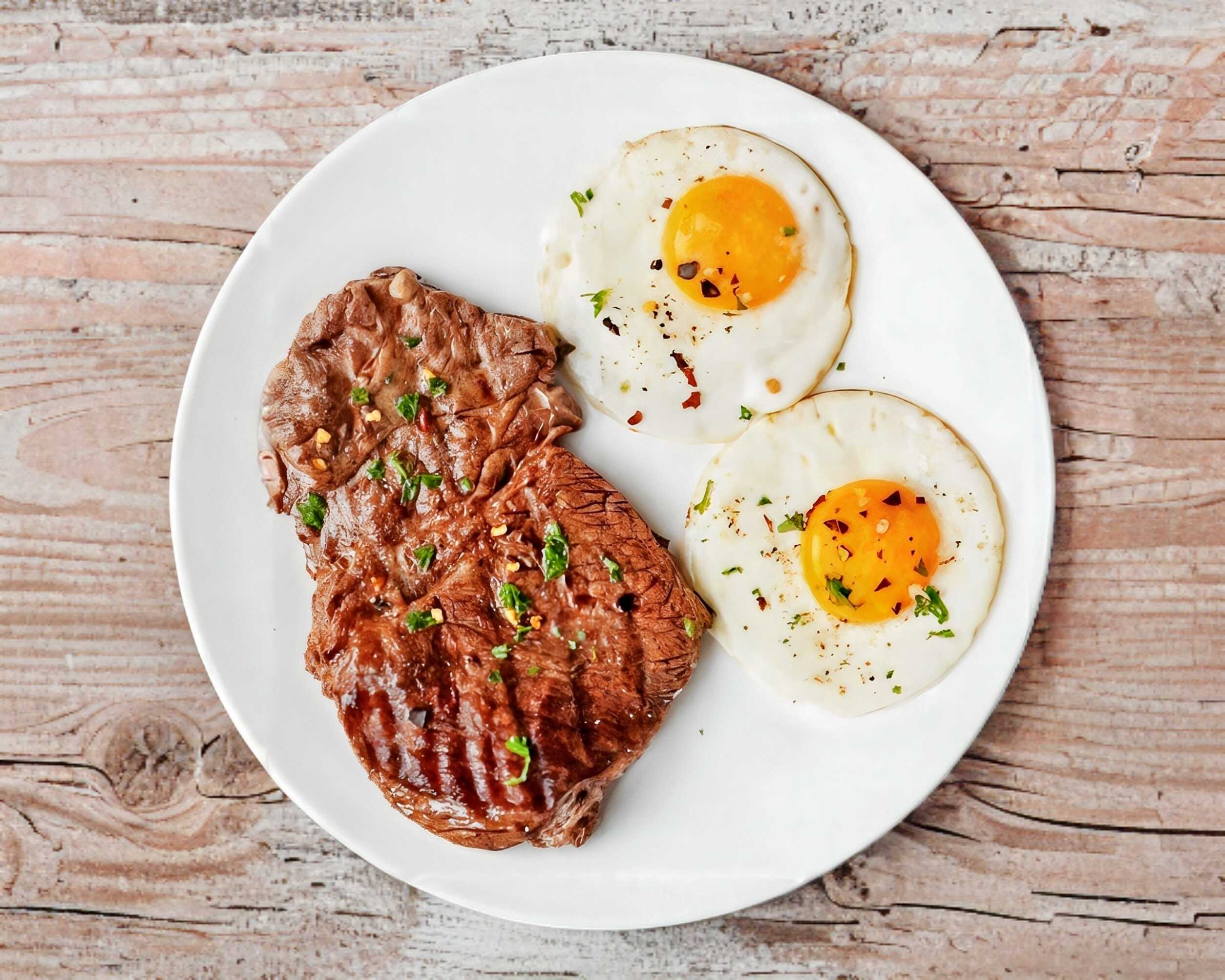 Asada con Huevo 200 gr