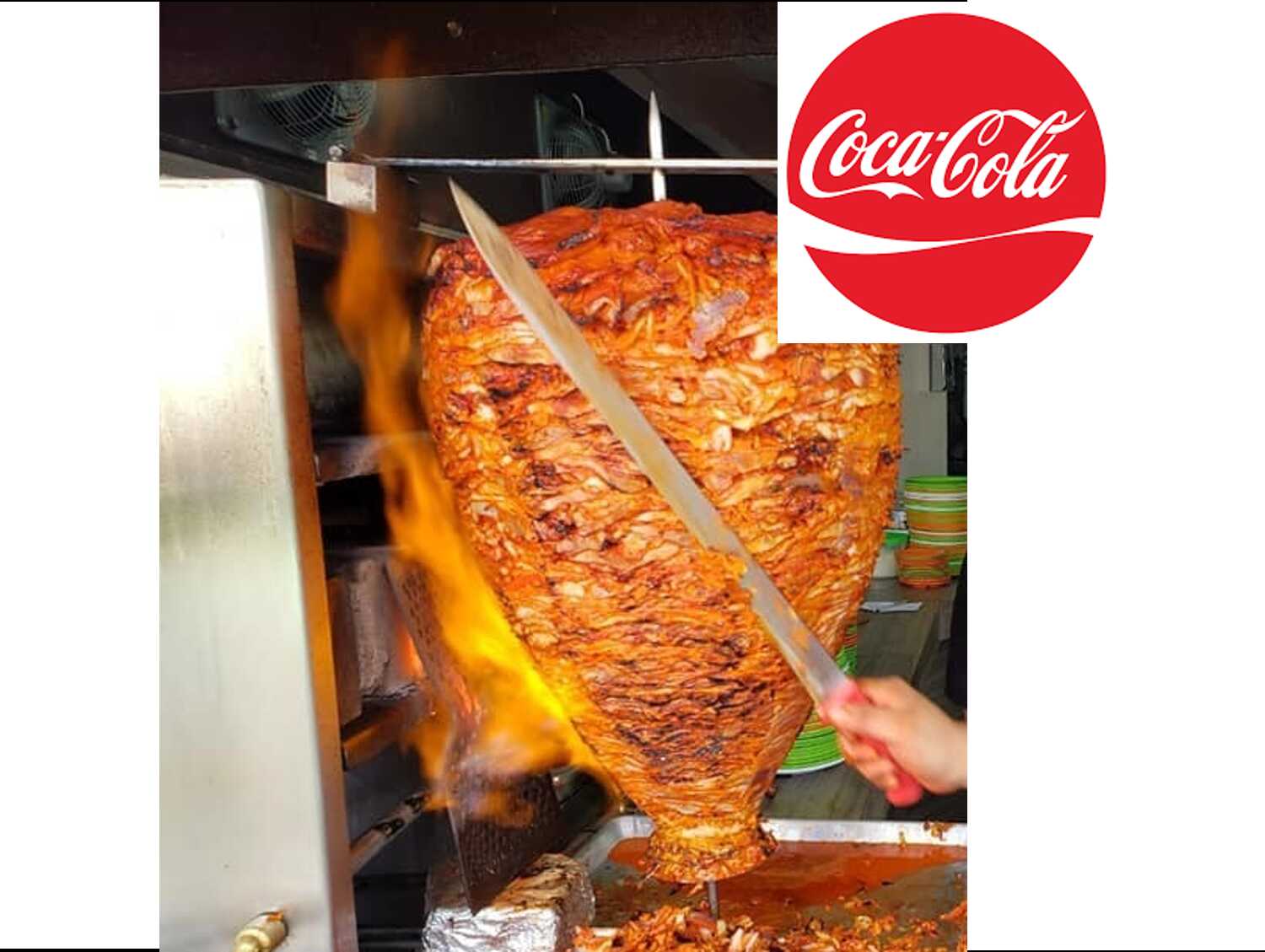 Pizza de Pastor Grande + coca de 2lt
