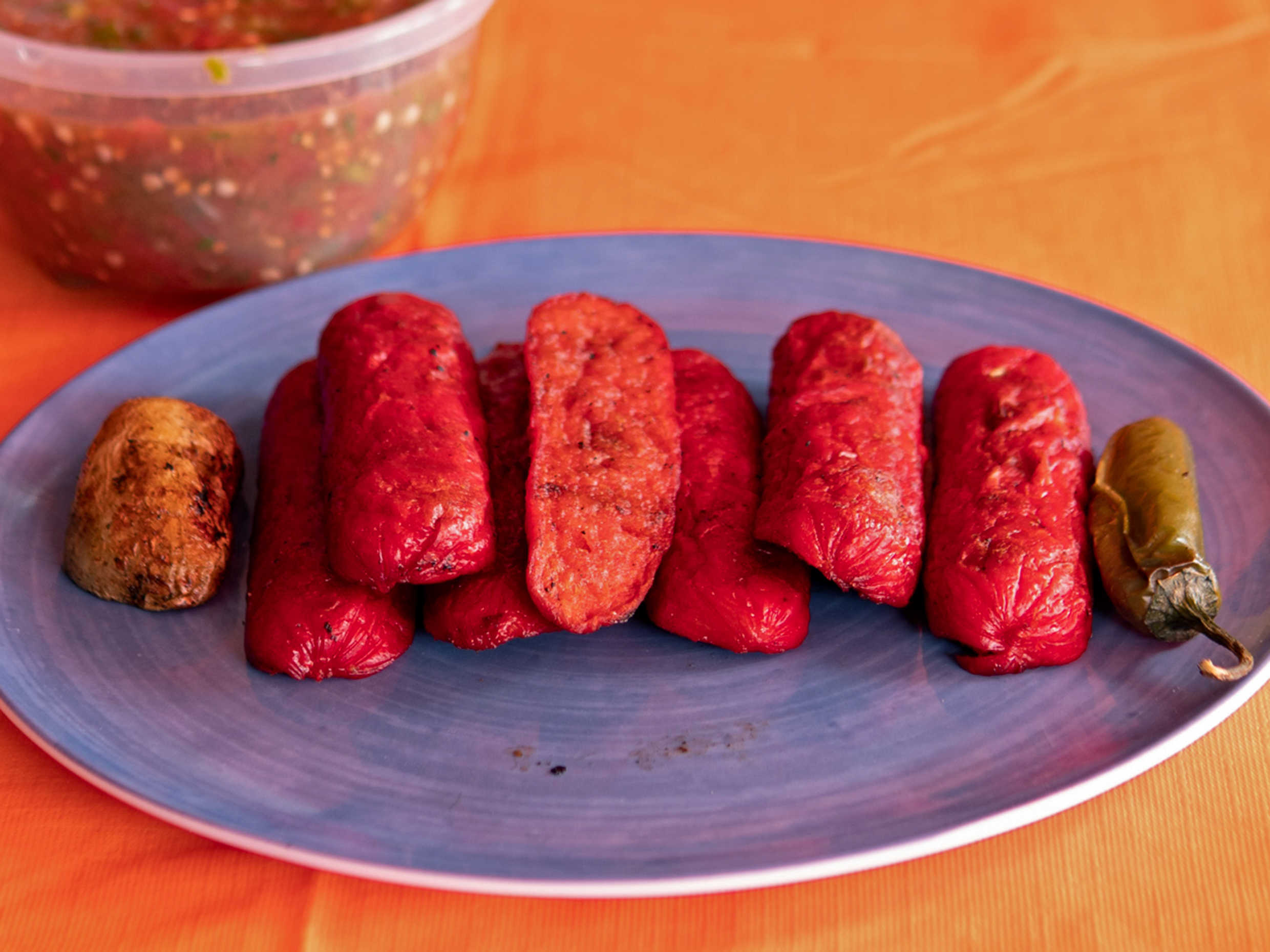 2 Salchichas Asadas