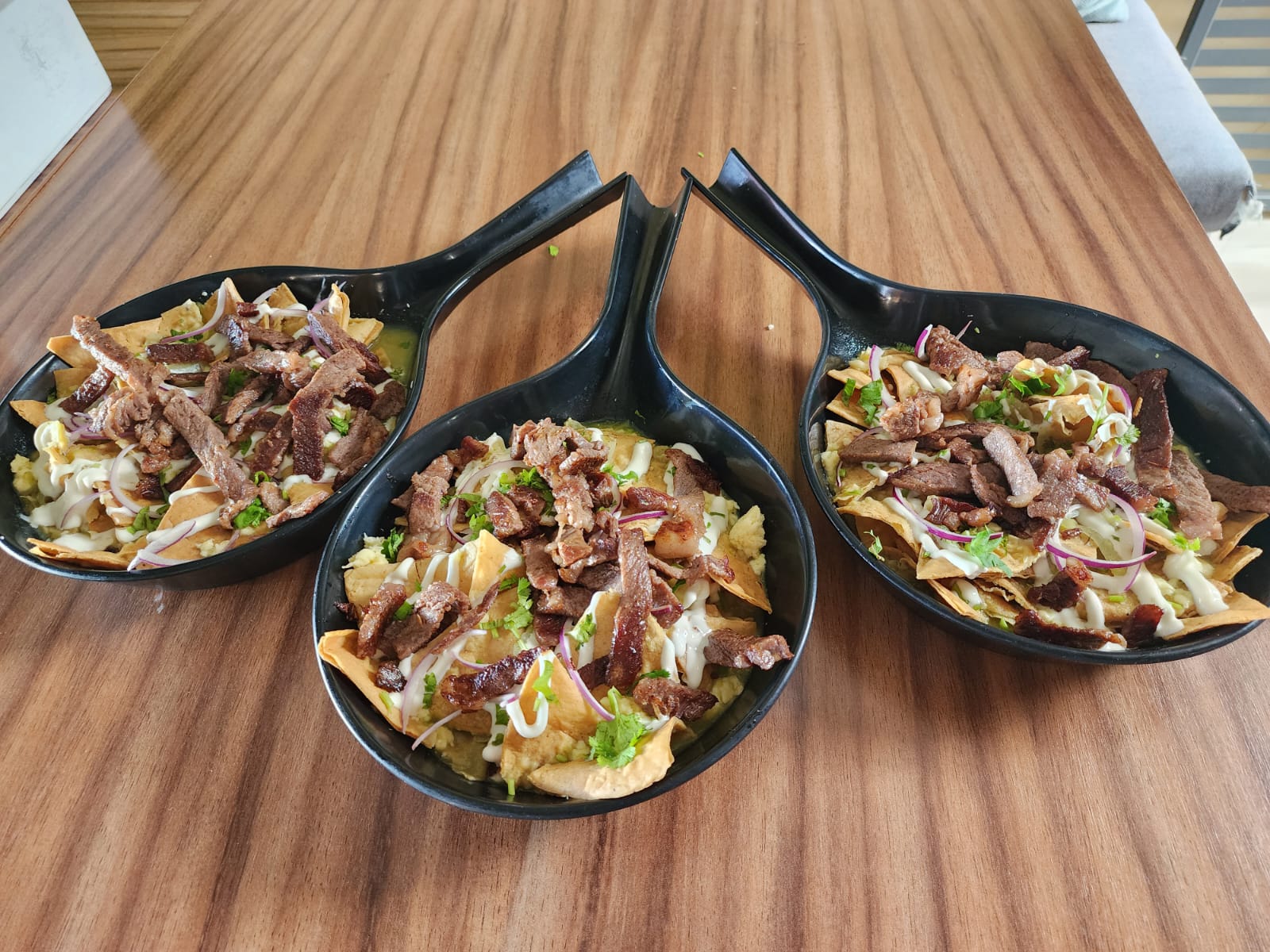 Chilaquiles con Camarón