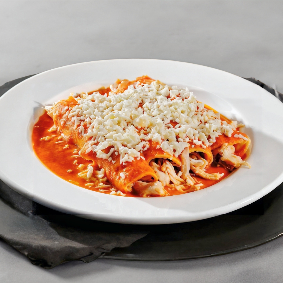 Enchiladas Rojas( 4pza)