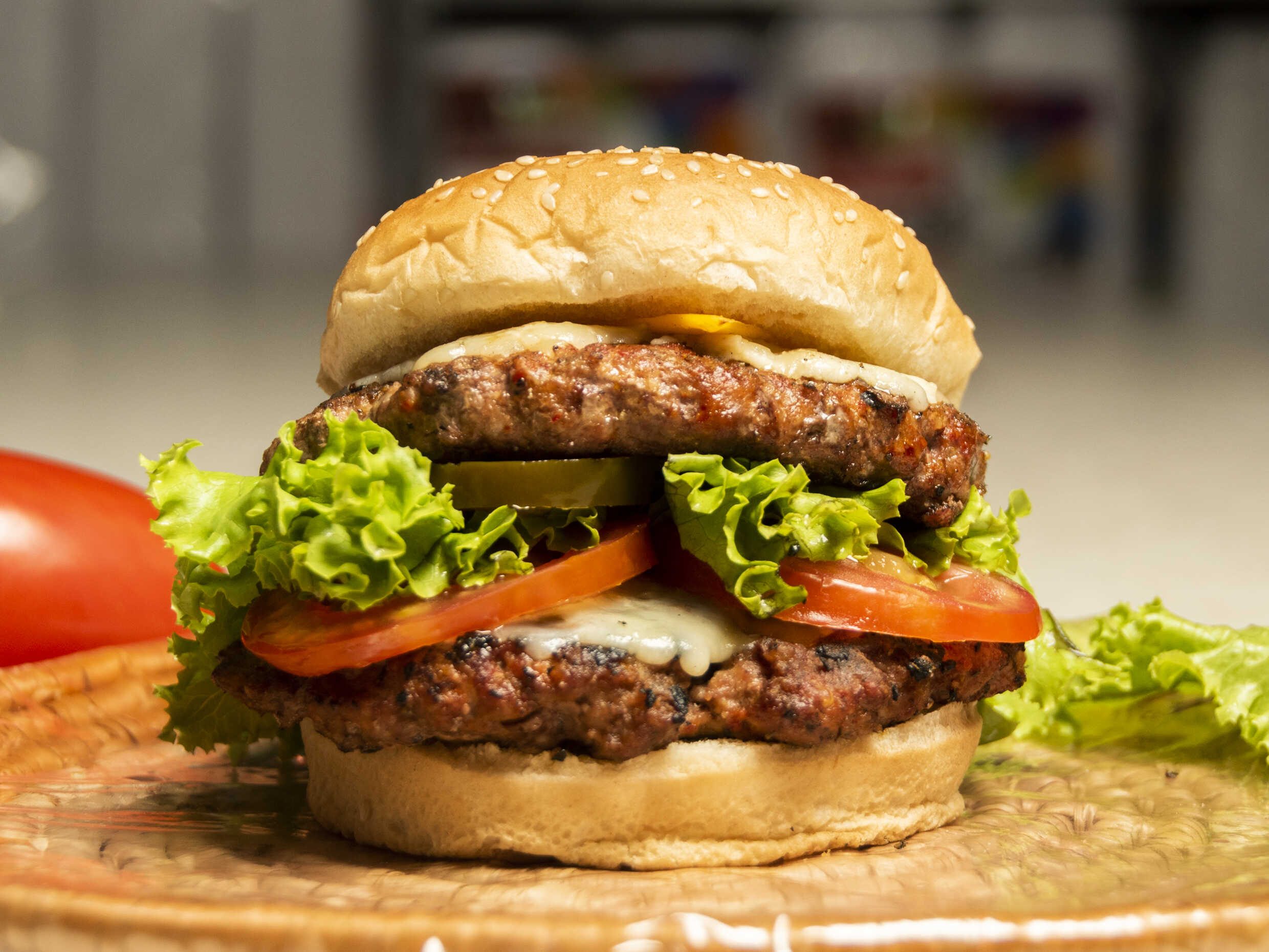 Hamburguesa de doble queso