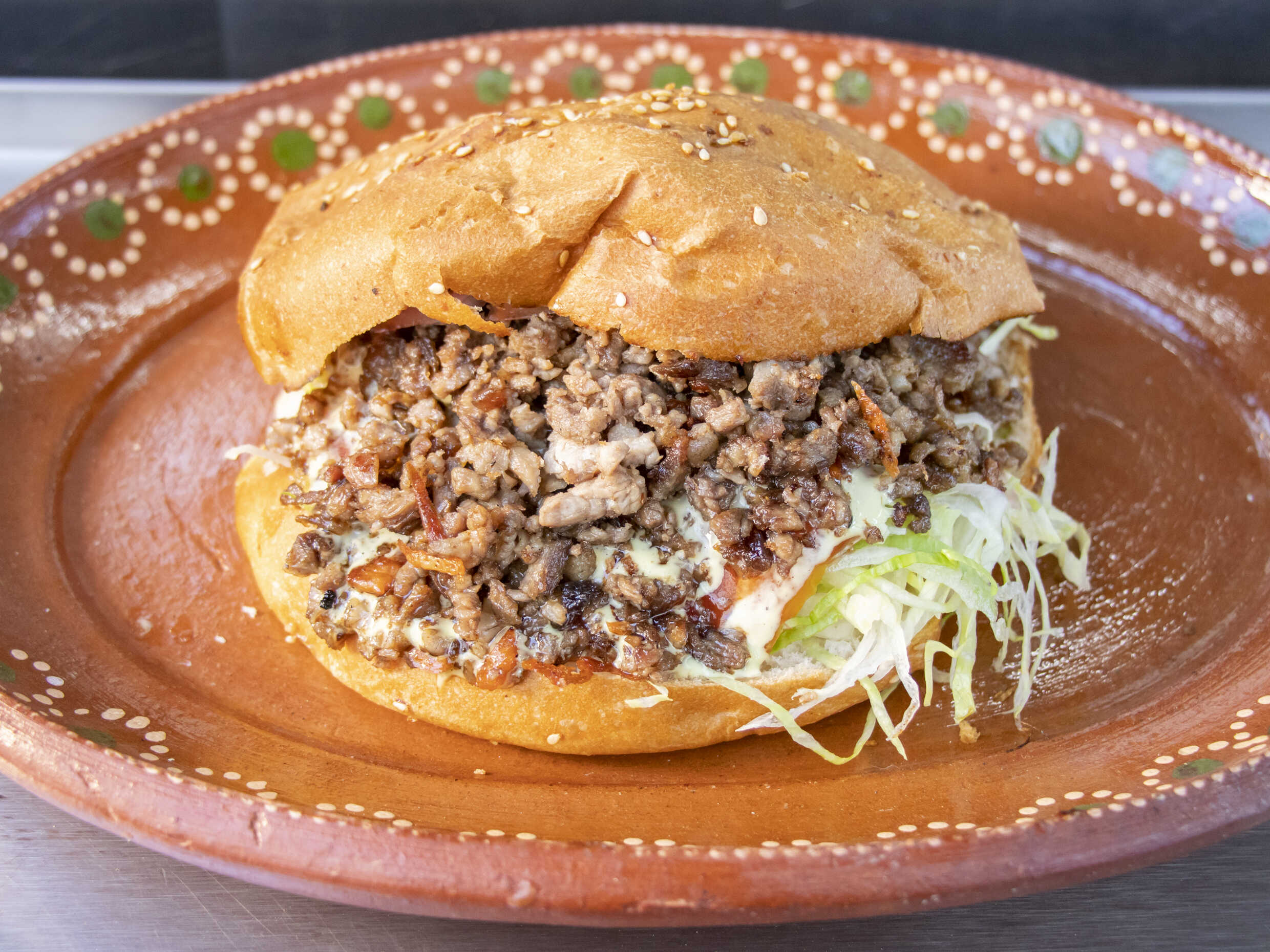 Hamburguesa de Carne Asada