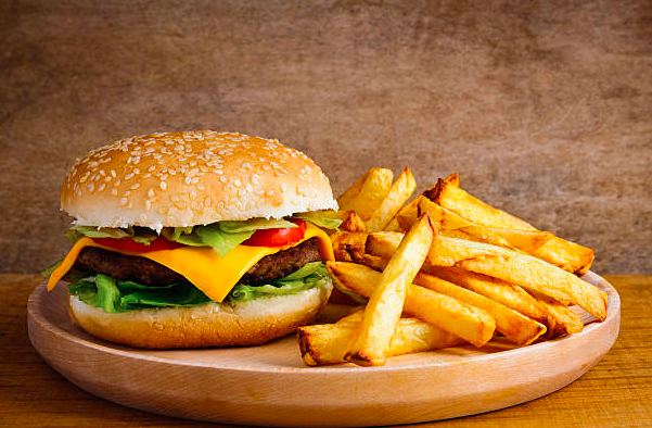 Hamburguesa con Papas 🤑