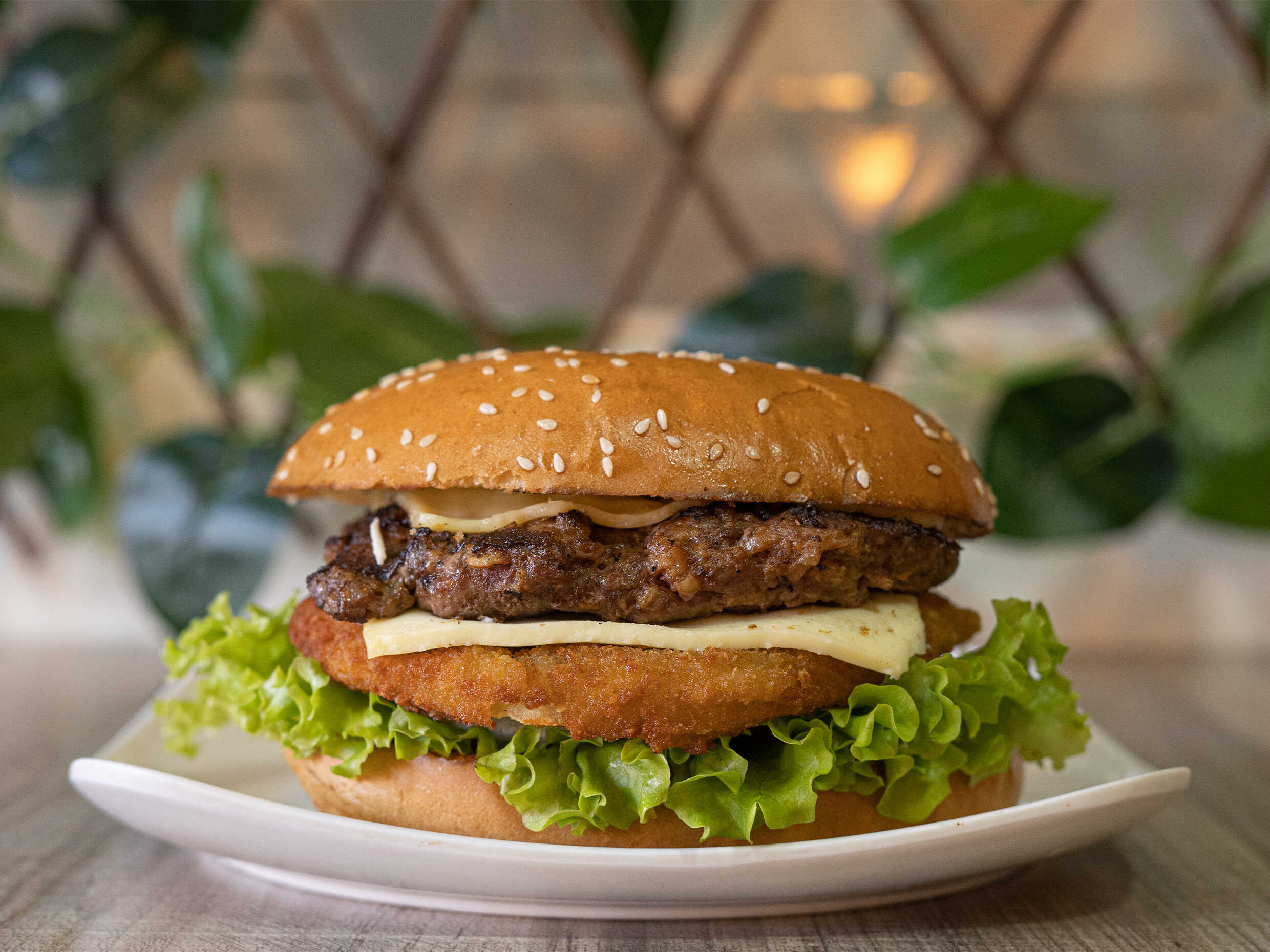 Hamburguesa Mixta