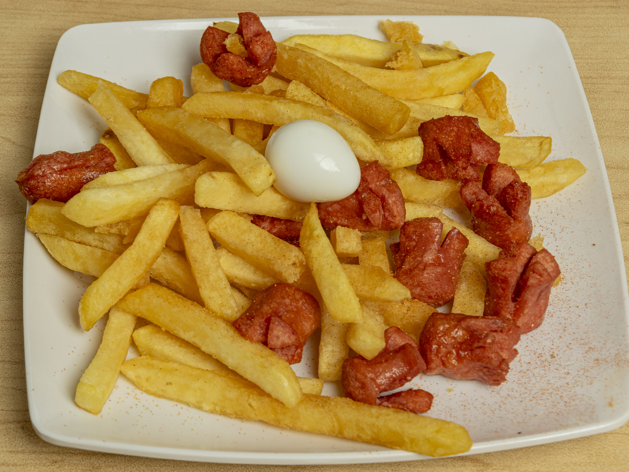 Salchipapas Sencillo