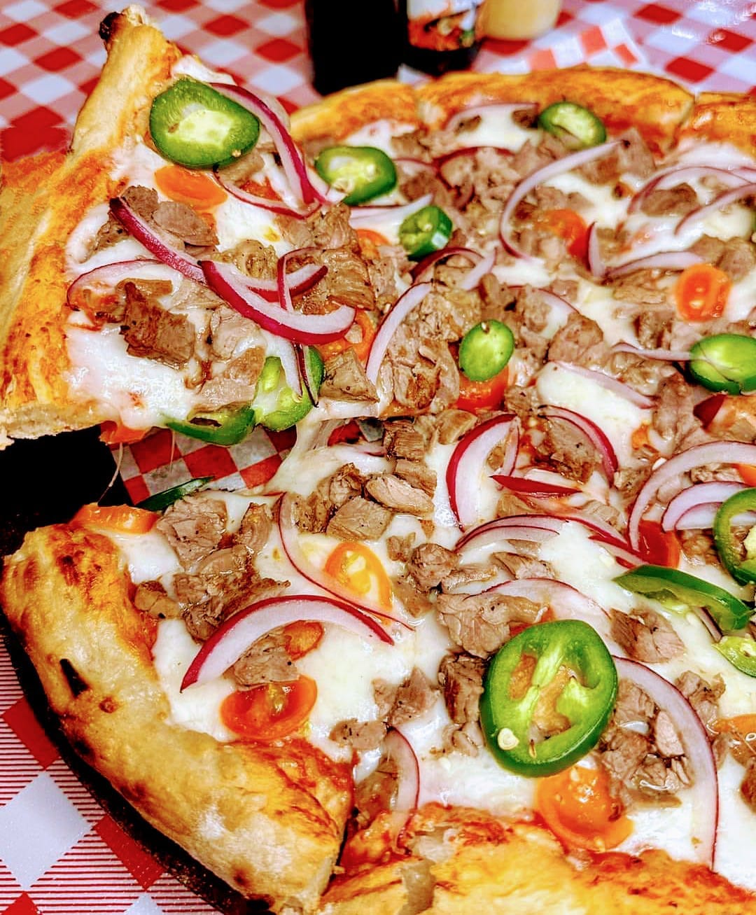 Pizza Arrachera (45 cm - Jumbo)