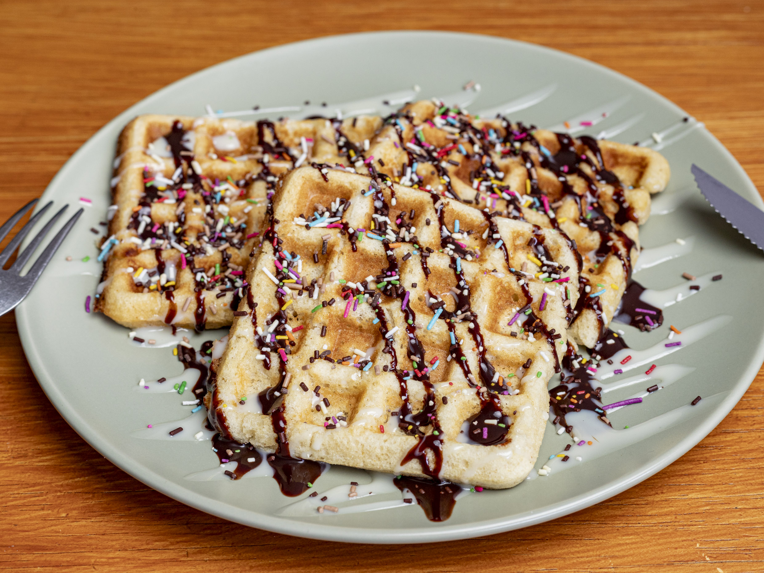 3 Waffles de Feria
