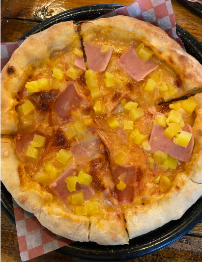 Pizza Hawaiana Mediana  6 Porciones