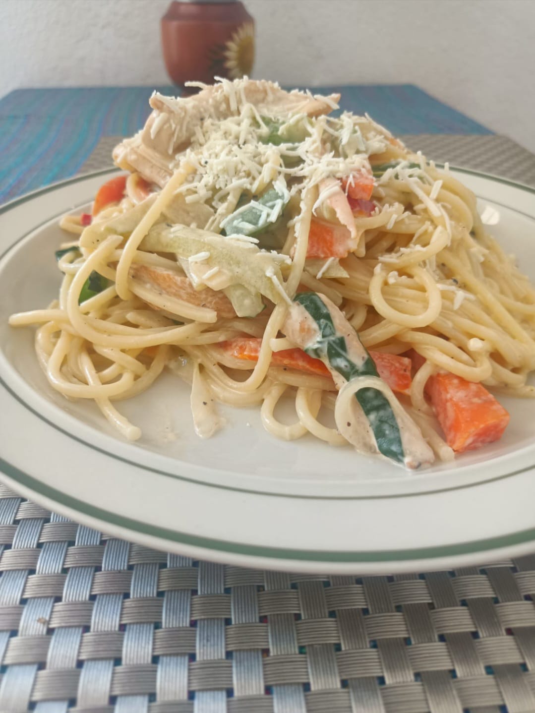 Spaghetti a la Crema