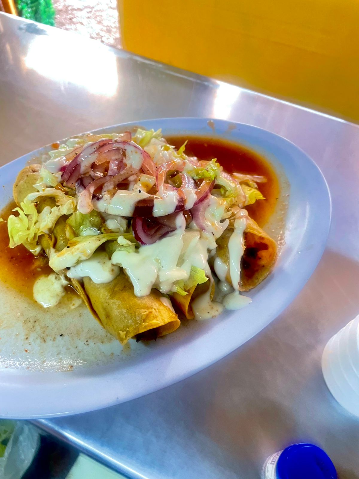 Flautas de camarón