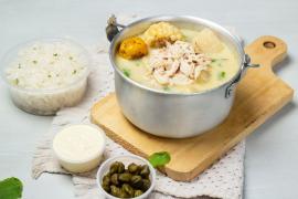 Combo Ajiaco y Gaseosa