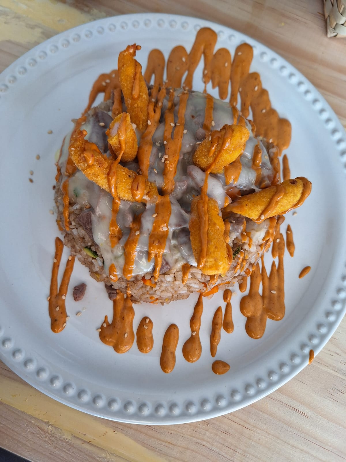 Sushi Ball, Súper Yaki, y Calpis