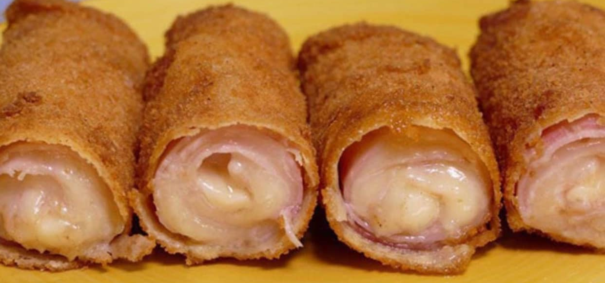 Pechuga rellena de jamon y quesillo asada