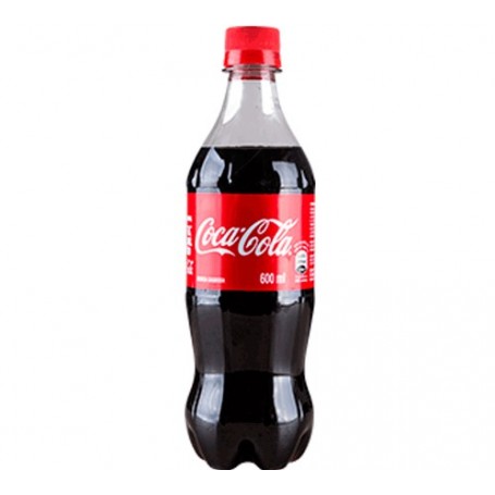 Coca Cola regular 600 ml.