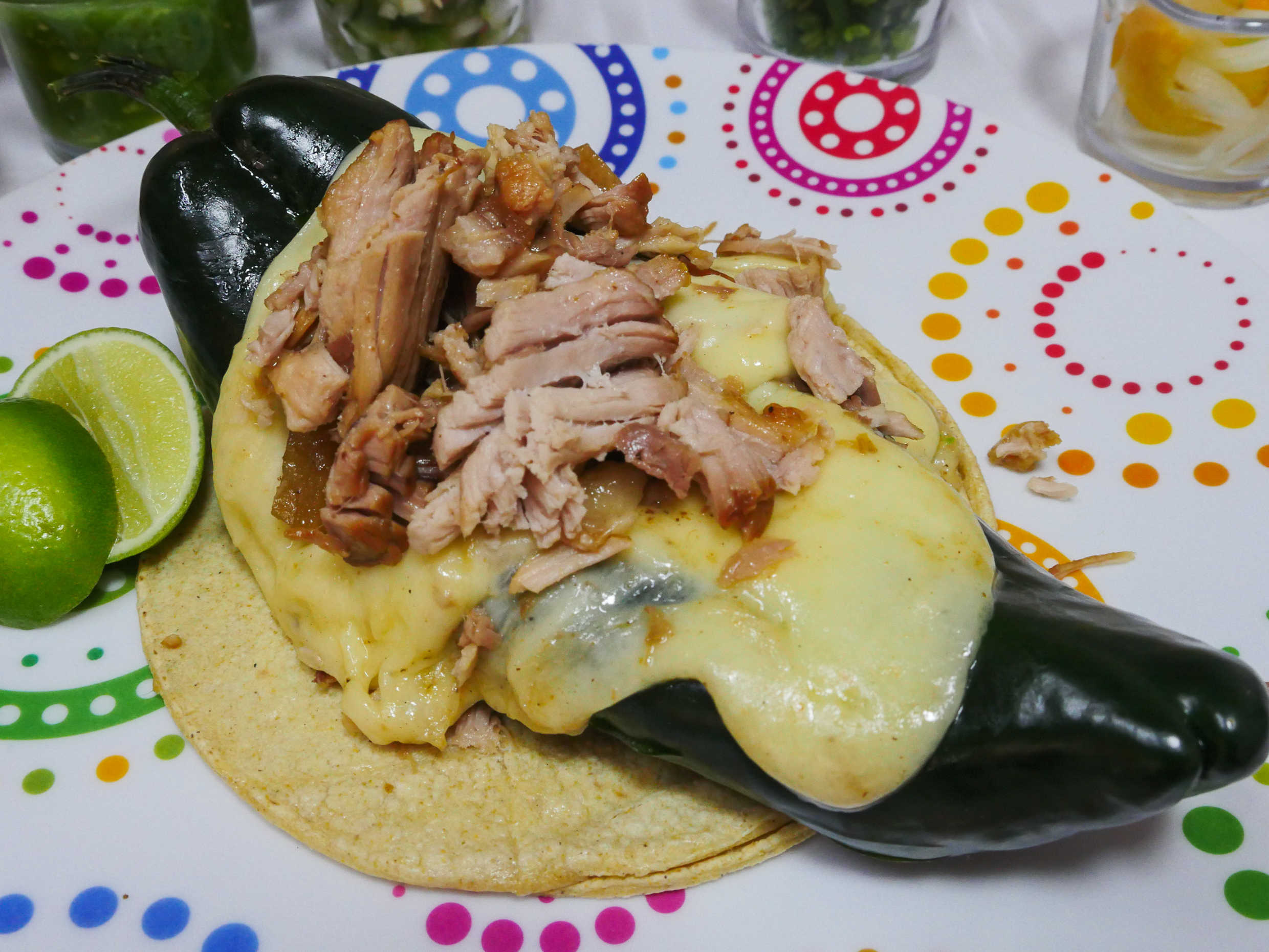 Chile Relleno de Carnitas