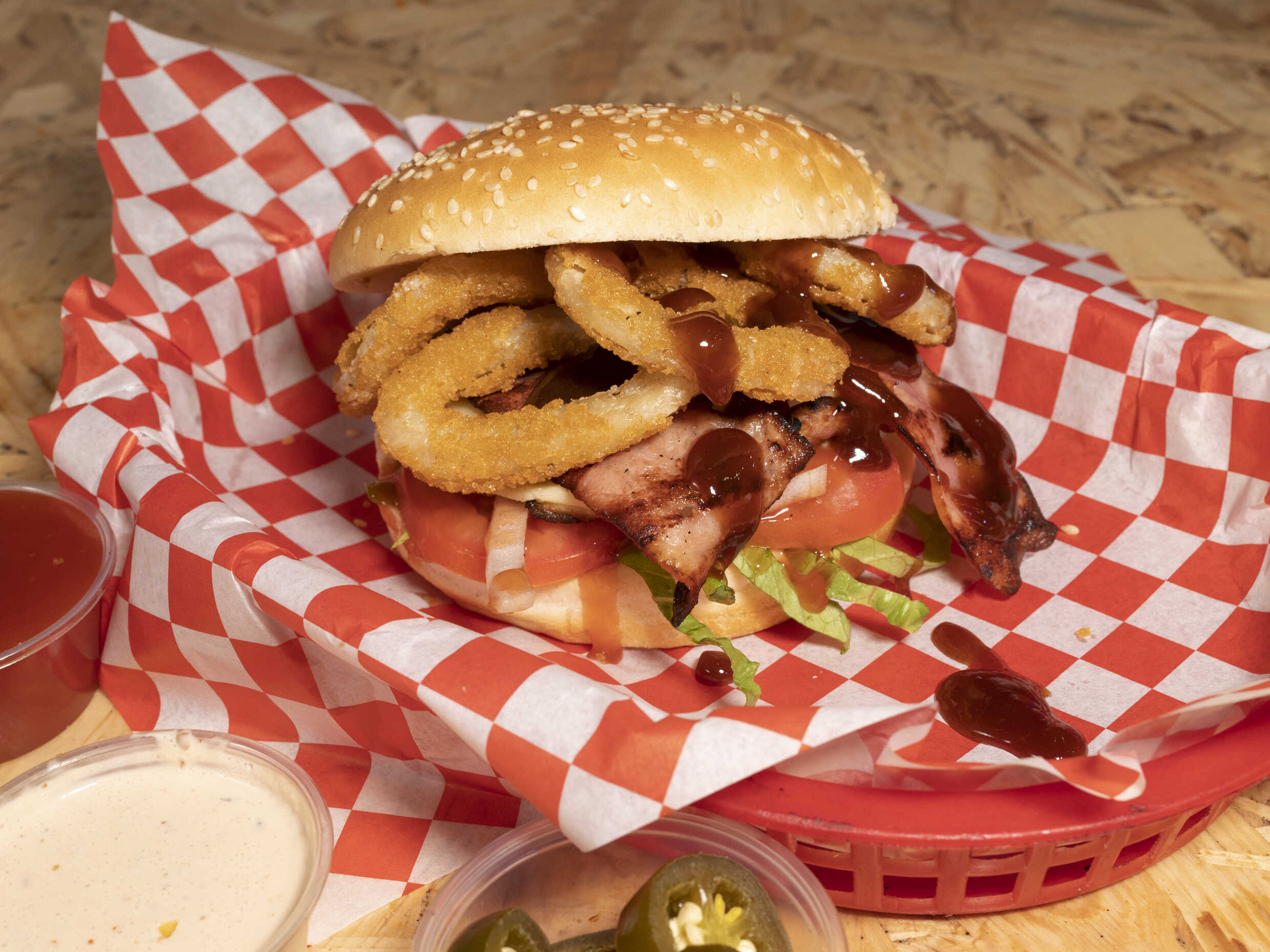 HAMBURGUESA CABAÑA