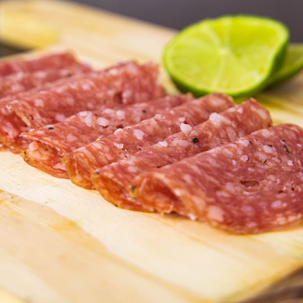 Delicioso salame italiano