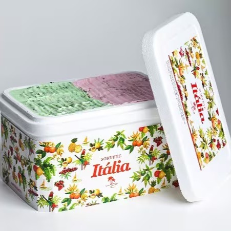 Delicioso sorvete Itália Zero, embalado em isopor de 1,5l. Escolha até 2 sabores de sua preferência para aproveitar essa experiência refrescante e saborosa!