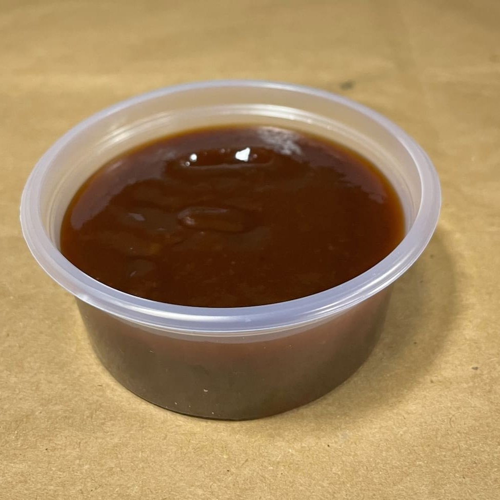 Delicioso molho de barbecue 60ml.