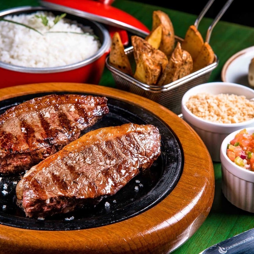 A picanha angus impressiona por sua maciez, marmorização e frescor.