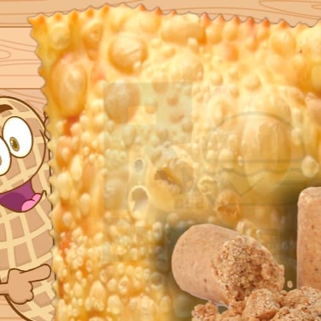 O pastel é feito com uma massa fina e crocante, com recheio de doce de leite e farofa de amendoim . O pastel é frito na hora, ficando dourado e irresistível.