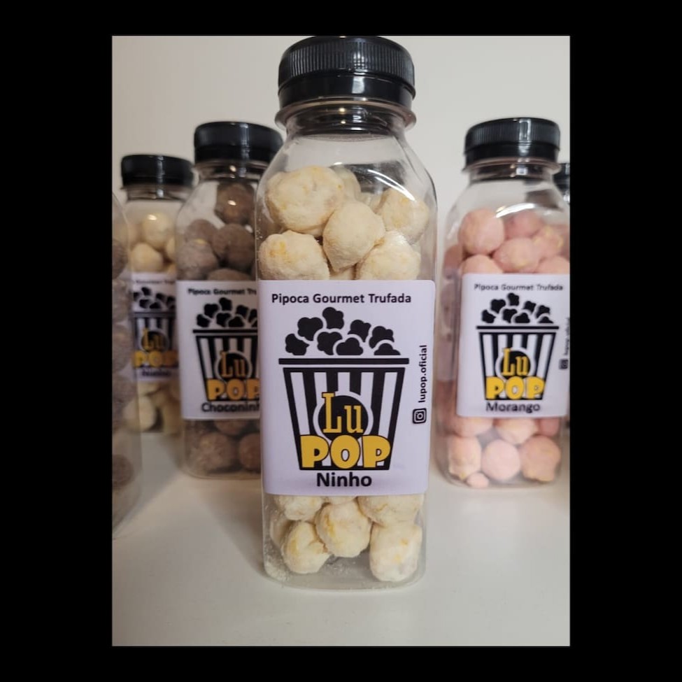 Pipoca trufada gourmet leite Ninho - 80g