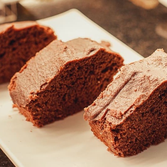 Bolo de chocolate sem lactose