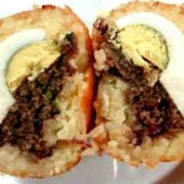 Ovo Recheado com Carne Moída