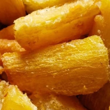 Nosso Aipim frito, sequinho e crocante.