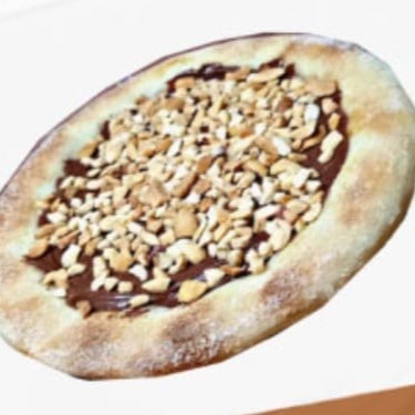 Creme de leite, chocolate e amendoim