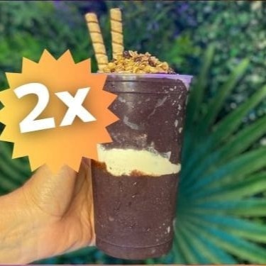 Desfrute de um verdadeiro deleite com o nosso 'Açaí no Copo', aclamado como o 'Melhor Açaí da Região'. Esta oferta especial traz para você não apenas uma, mas duas generosas porções de 770ml do nosso autêntico açaí. Cada gole é uma experiência rica e refrescante, com a perfeita combinação de sabor e nutrição. Não é à toa que é uma das nossas ofertas mais populares. Aproveite nosso desconto em dobro e experimente um sabor inigualável que irá encantar seu paladar!