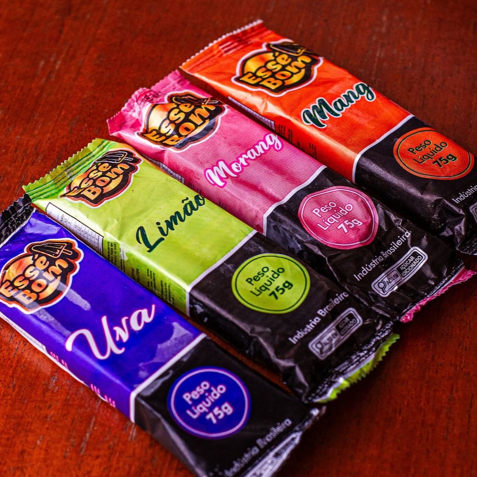 Picolé tradicional.