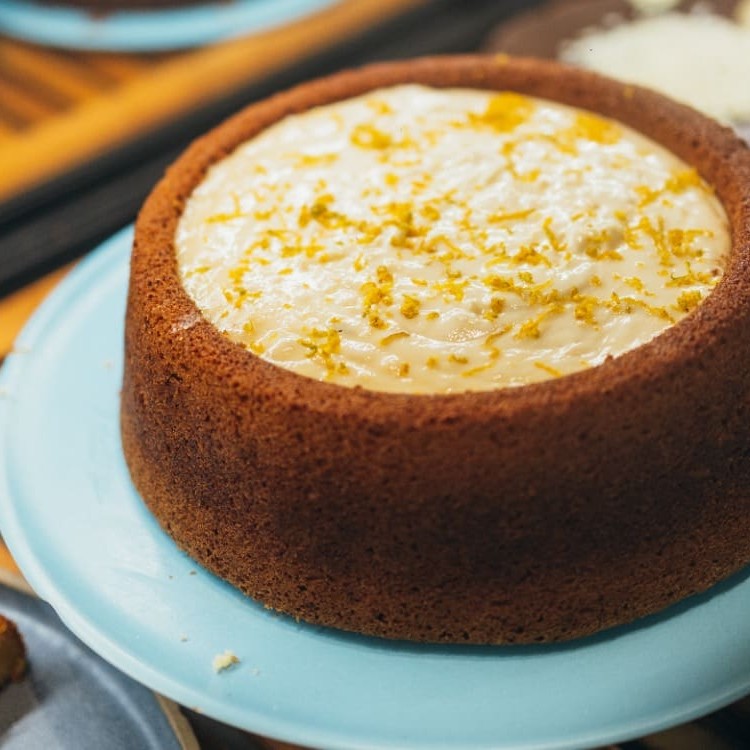 Fatia de Bolo De Laranja