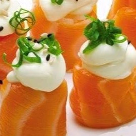 Sem Arroz, só salmão e cream cheese (4 unidades)