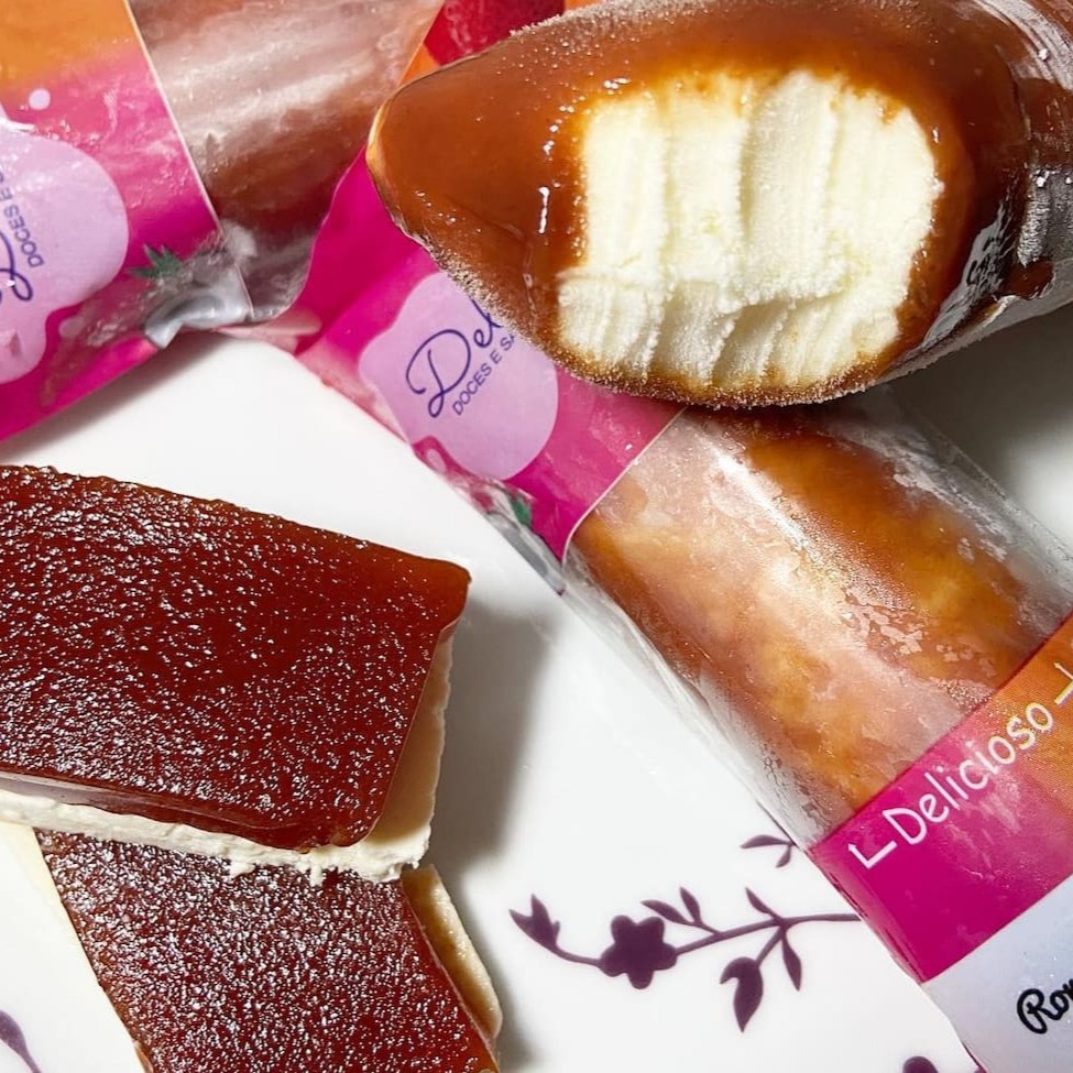 Aquela combinação maravilhosa do salgadinho do queijo com o docinho da goiabada!