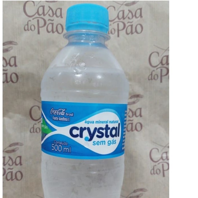 Trabalhamos as marcas  Crystal e Minalba 500ml