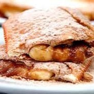 Banana com canela e queijo