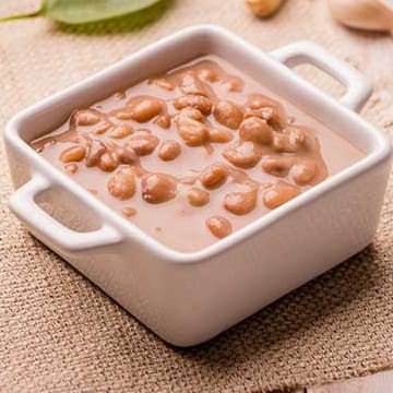 Marmita (500g) de feijão bem temperado
