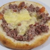 Carne com musssarela